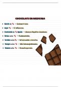 CHOCOLATE EN MEDICINA