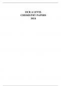 OCR A Level Chemistry A June 2024 Paper 2 (H432-02)