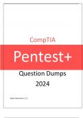 CompTIA Pentest+ Question Dumps 2024