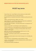 PCCET key terms