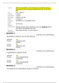 NURS 3150 WEEK 3 QUIZ- Scored  100%