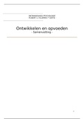 Samenvatting van het boek: "Ontwikkelingspsychologie" van Feldman (2018)