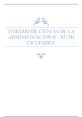 Apuntes completos de la asignatura de ciencia de la administración II 