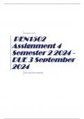 PEN1502 Assignment 4 Semester 2 2024 - DUE 3 September 2024