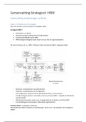 Samenvatting  Strategisch HRM