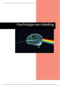 Inleiding Psychologie, samenvatting