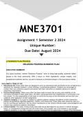 MNE3701 Assignment 1 (ANSWERS) Semester 2 2024 - DISTINCTION GUARANTEED