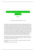 TINA JONES HEENT SHADOW HEALTH - COMPREHENSIVE CASE STUDY