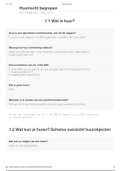 Volledige samenvatting Huurrecht begrepen