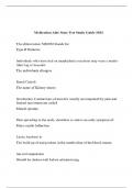 Medication Aide State Test Study Guide 2024