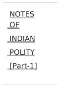 indian polity notes part 1