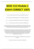 BIOD 152 Module 2 EXAM CORRECT 100%