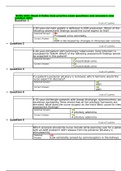 NURS 6501 Week 9 Patho Quiz practice exam questions and anaswers new solution 2021 