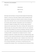 Wk10Assgn.docx   SOCW 6446  Eating Disorders  Walden University  SOCW 6446  Body image concerns often begin at a young age and endure throughout life (National Eating Disorders n.d.). Many focus on body image as thoughts, perceptions and attitudes about t