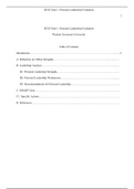 Task 1 Essay Personal Leadership Evaluation.edited.docx     DCM Task 1: Personal Leadership Evaluation  Western Governors University  Table of Contents  Introduction €¦ €¦ €¦ €¦ €¦ €¦ €¦ €¦ €¦ €¦ €¦ €¦ €¦ €¦ €¦ €¦ €¦ €¦ €¦ €¦ €¦ €¦ €¦ €¦ €¦ €¦ €¦ €¦ €¦ €¦