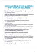 BOB HOGUE CHAPTER 5 QUESTIONS WITH COMPLETE SOLUTIONS