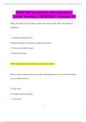 Medication Administration Chapter 31 Questions and Answers | Latest Update |  Graded A+