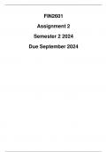 FIN2601 Assignment 2 Semester 2 2024