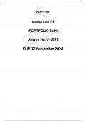 ISC3701 Assignment 4 Due 12 September 2024