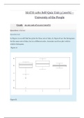 MATH 1280 Self-Quiz Unit 3 (100%) | MATH1280 Self-Quiz Unit 3 (100%) – 2020