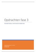 OE33a: Internationale Strategische Marketing, Uitwerkingen opdrachten fase 3,   Essentials of Global Marketing, ISBN: 9780273756545