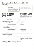 NURS 324 Focused Exam Gerontology Infection Completed  Shadow Health/NURS 324 Focused Exam Gerontology Infection Completed  Shadow Health