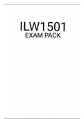 ILW1501 EXAM PACK