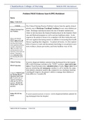 NR 439 Week 3 Assignment; Problem-PICOT-Evidence Search (PPE) Worksheet.