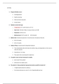 NURSING N/A  - OB Final Exam Study Guide.