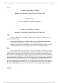 Assignemnt week 3.docx  HC260  The Doctor with a Felony Conviction  Bouquett v St. Elizabeth s Corp (43 Ohio 3d 50) Ohio, 1980  Park University  HC260:  Legal Issues in Health Care Delivery  The Doctor with a Felony Conviction  Bouquett v St. Elizabeth s 