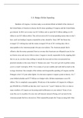 SS236 Unit 9 Assignment .docx    U.S. Budget Deficit Spending  Members of Congress, I am here today as an elected official on behalf of the citizens of the United States of America to discuss the frivolous spending of Congress and the United States govern