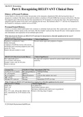 LVN VN39 SKINNY Reasoning case study parts 1 and 2 (answered)/ SKINNY Reasoning JoAnn Smith is a 68-year-old woman who presents to the emergency department (ED).