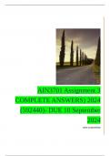 AIN3701 Assignment 3 COMPLETE ANSWERS) 2024 (592440)- DUE 10 September 2024