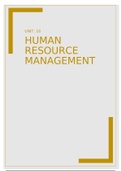 UNIT 16 HUMAN RESOURSE MANAGEMENT P1-D2