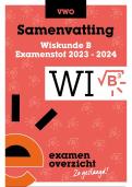 Samenvatting Wiskunde B Examen VWO 2024