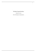 BUS 340   Week 5 Assignment   Paper.docx    The Business Proposal Final Paper  Ashford University  ENG 340: Business Communications    Introduction  Where would the world be without any insurance? This is a good question that many individuals do not think