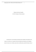 final.docx  Education and Income Inequality  ECO 204: Principles of Microeconomics  Economists have several metricsfor measuring income inequality and it depends on the country as to which way it is measured. The most commonly used measures are the Atkins