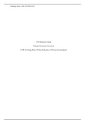 C918 Task 1A   ANE Interview.docx    ANE Interview Guide  Western Governors University  C918: Evolving Roles of Nurse Educators in Diverse Environments  ANE Interview  On November 14, 2020, I took part in a virtual interview with Megan Wolfe, DNP, MS Ed.,