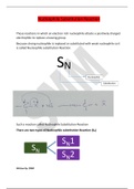 Nucleophile Substitution Reaction