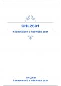 CHL2601 ASSIGNMENT 8 ANSWERS 2024