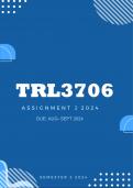 TRL3706 Assignment 2 Semester 2 2024