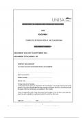 CIC2601 Assignment 4 (COMPLETE ANSWERS) 2024 - DUE 2 September 2024 ; 100% TRUSTED Complete, trusted solutions and explanations.