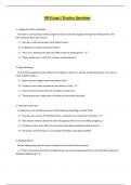 OB Exam 1 Practice Questions 