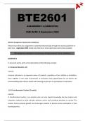 BTE2601 Assignment 4 (Year Module) 2024 - Due 5 September 2024