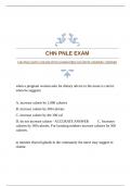 CHN PNLE EXAM |SOLVED WITH GUARANTEED ACCURATE ANSWERS |VERIFIED