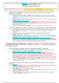 NURS 3366 Circulatory System Disorders Chapter 5 to 7 ASSIGNMENT Questions and Answers with Rationale