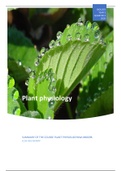 Plant phyiology (NWI-BB069B) Radboud University
