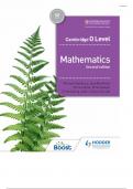 O levels/IGCSE maths textbook