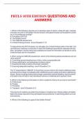 PHTLS 10TH EDITION QUESTIONS AND ANSWERS