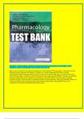 Test Bank For Pharmacology: A Patient-Centered Nursing Process Approach 9th Edition